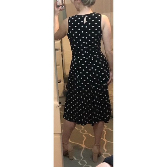 Flowy Polka Dot Dress - Picture 6 of 11